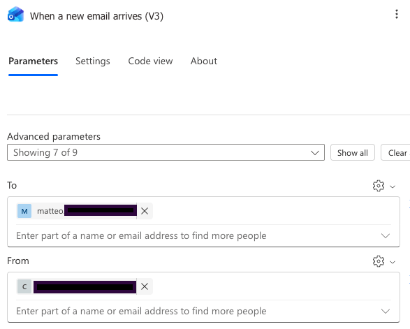The subject filtering